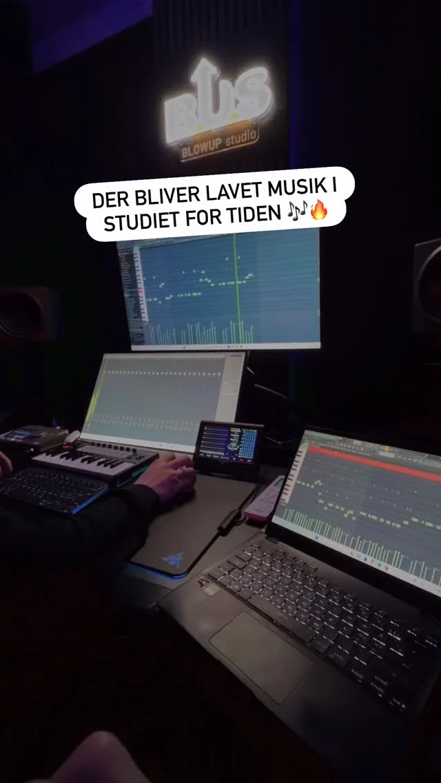 Bruger en masse tid i studiet og får lavet en masse fed musik! 🔥💯 Hold øje her på Instagram den kommende tid! 👍

#musik #danskmusik #poprock