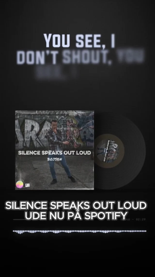 Silence Speaks Out Loud ude nu 🔥🔥 (link i bio)